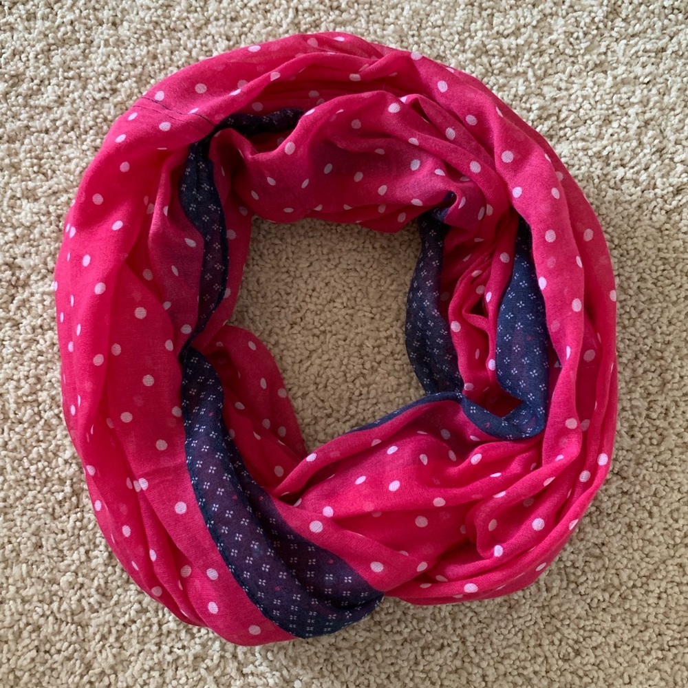 Abercrombie Kids Polka Dot Infinity Scarf